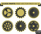 Clock Parts Free Vector Pack Vol. 4