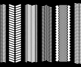 White Tyre Marks Vector