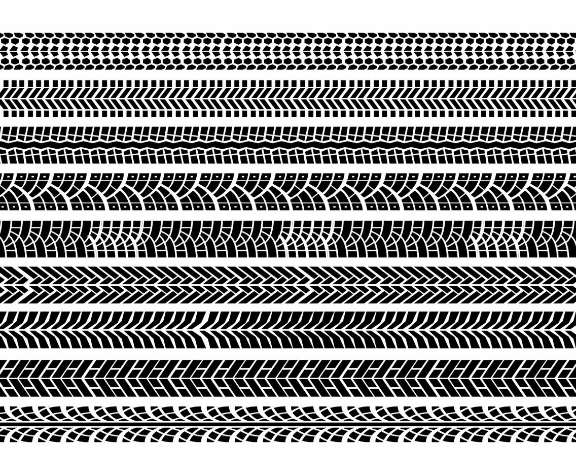Tire Marks Vector