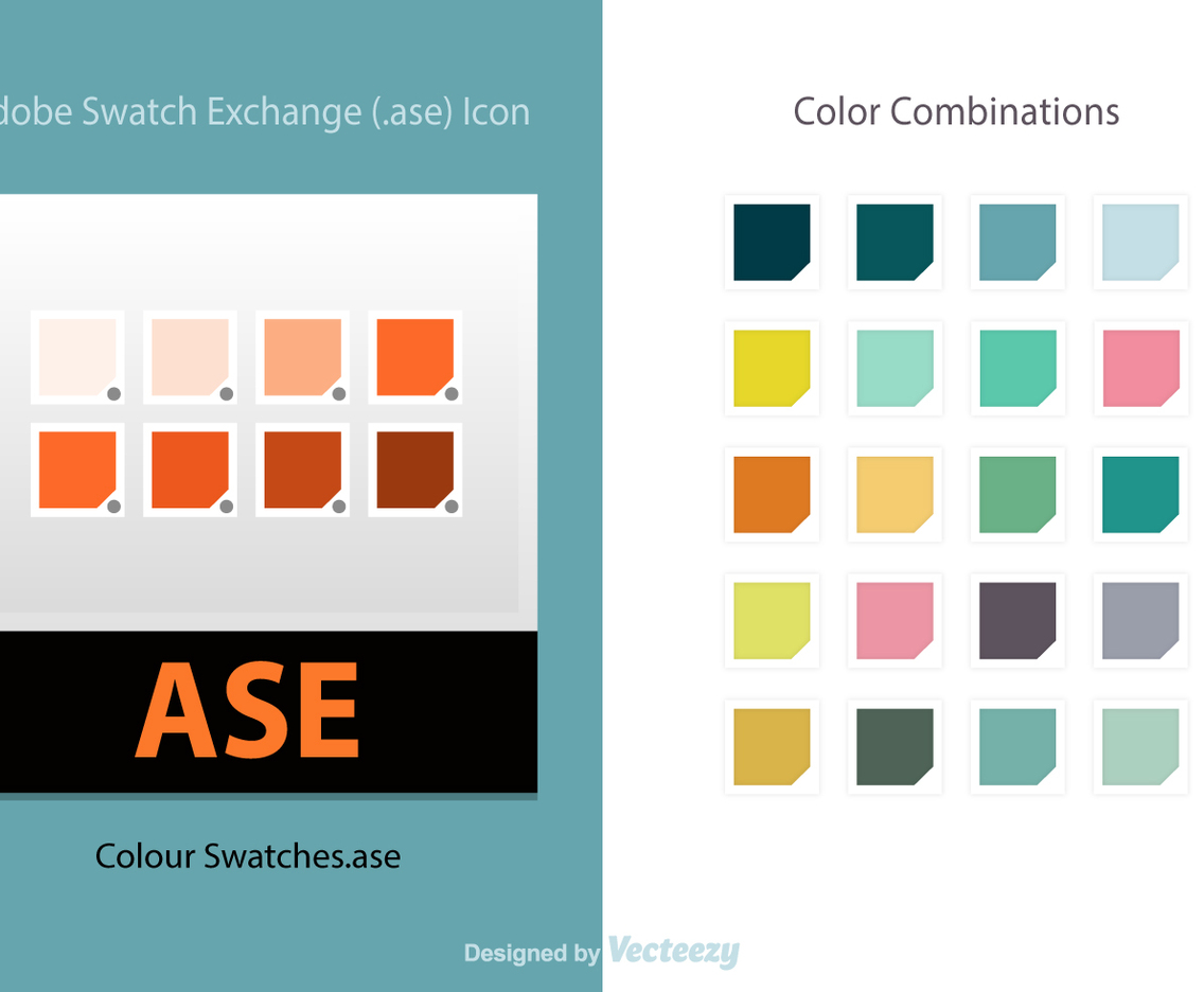Free Vector Illustrator Color Swatches