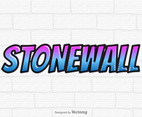 Free Vector Stonewall Background