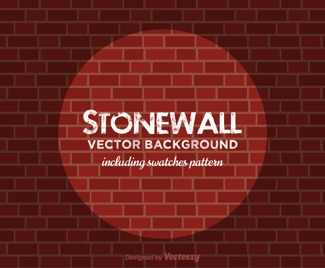 Free Stonewall Vector Background