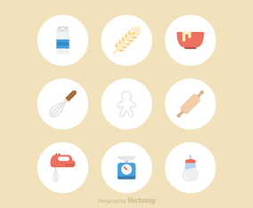 Free Baking Vector Icons