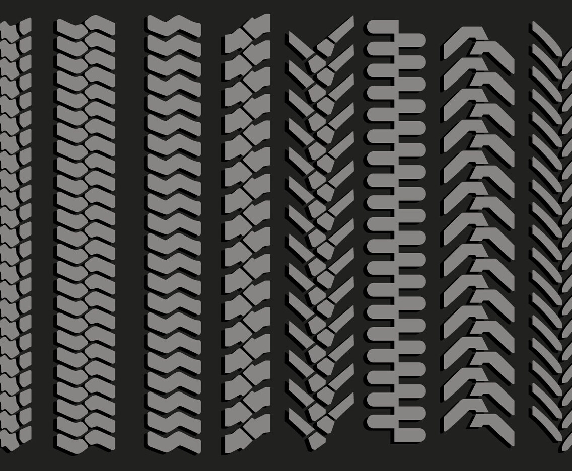 Tire Marks Vectors
