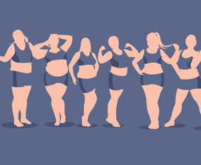 Full Figured Woman Vector