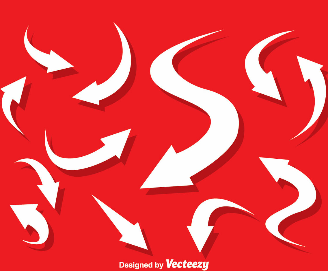 Flechas Arrow Vector Set