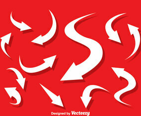 Flechas Arrow Vector Set