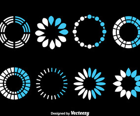 Preloader Set Vector