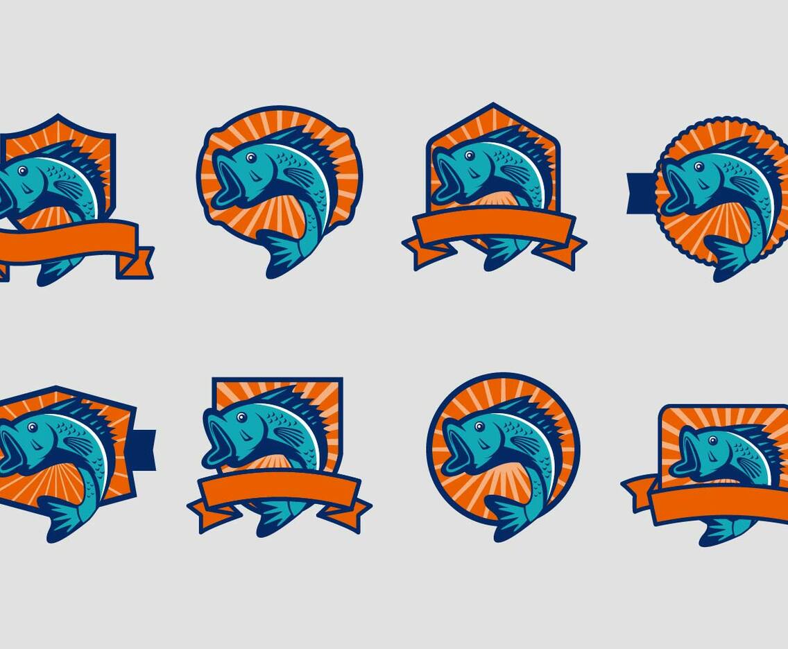 Free Bass Fish Vector