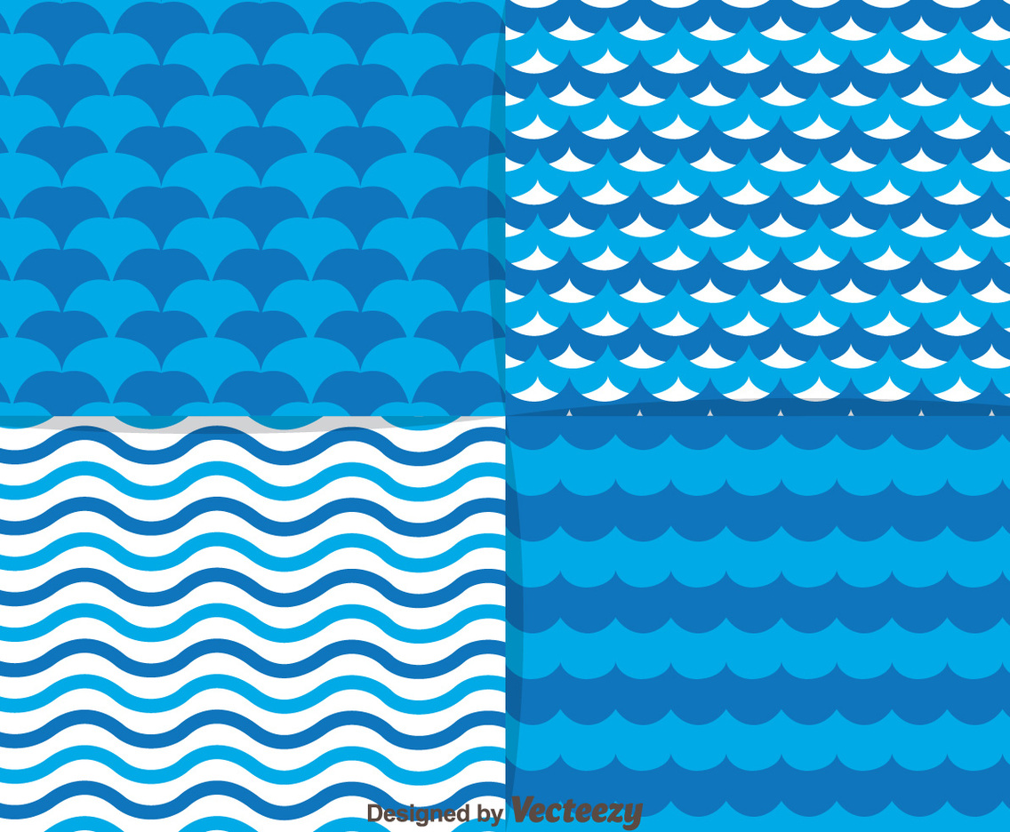 Blue Water Element Pattern