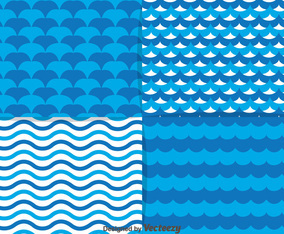 Blue Water Element Pattern