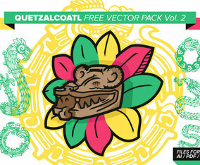 Quetzalcoatl Free Vector Pack Vol. 2