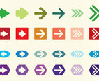 Vector Flechas Arrows Set