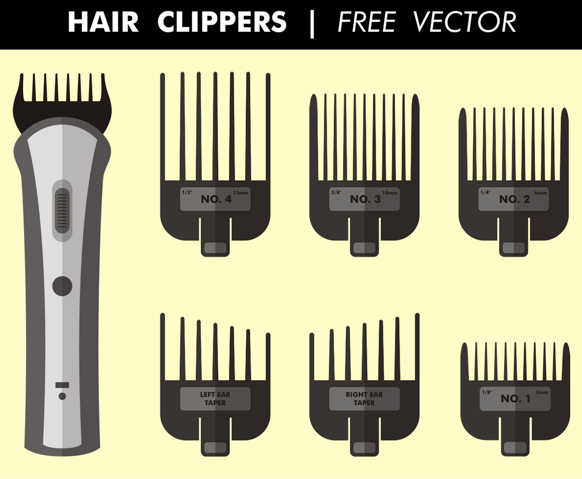 Hair Clippers Free Vector