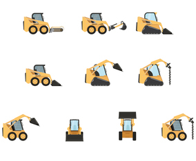 Free Skid Steer Vectors