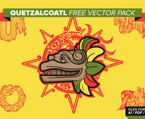 Quetzalcoatl Free Vector Pack