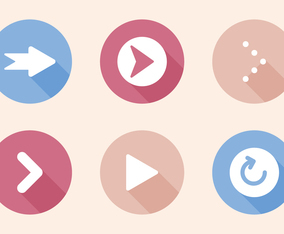 Flechas Diseño Flat