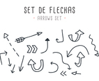 Vector Set de Flechas