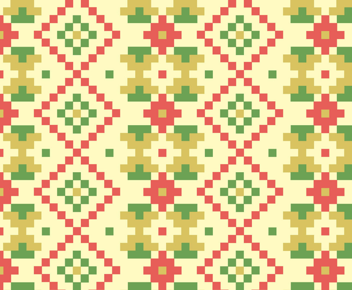 Native Blocks Pattern Background