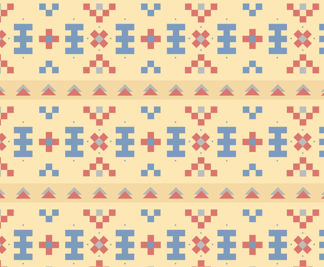 Native Pastel Pattern Background