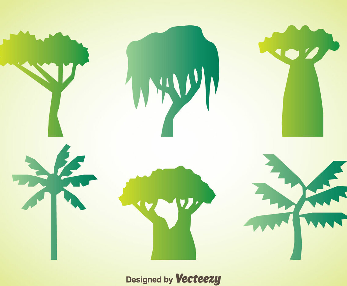 Tree Collection Vector