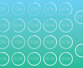 Transparent Preloader Vectors