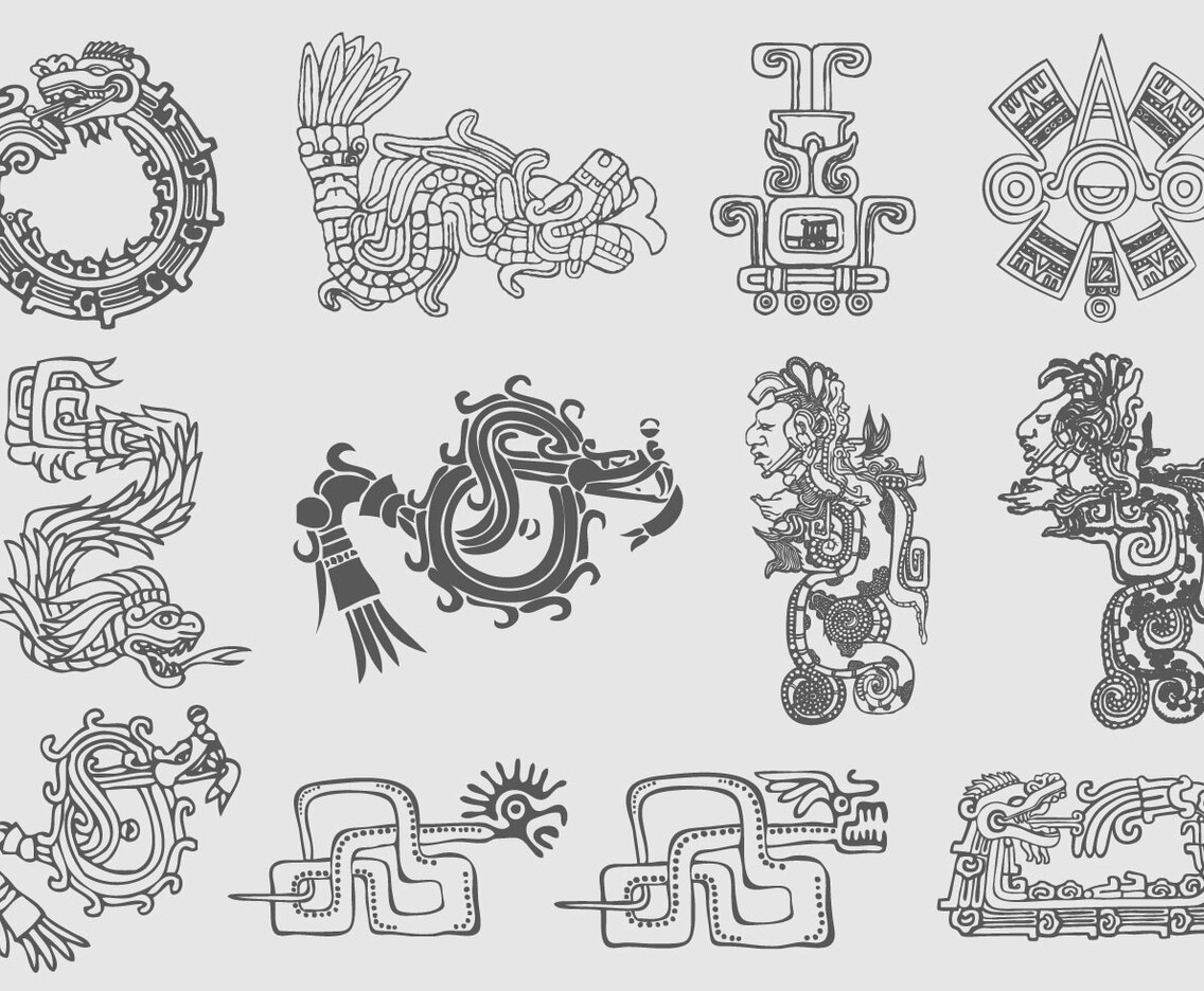 Quetzalcoatl Illustrations