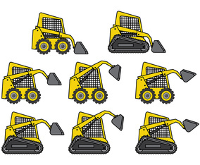 Free Skid Steer Vector