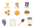 Free Raisins Vector