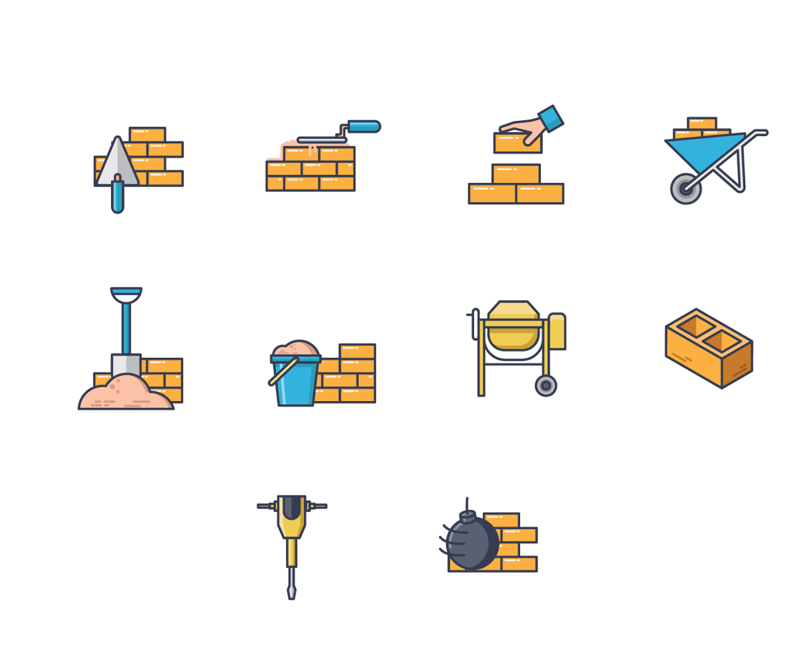 Free Bricklayer Vector