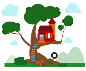 Kids Playground Vector | FreeVectors