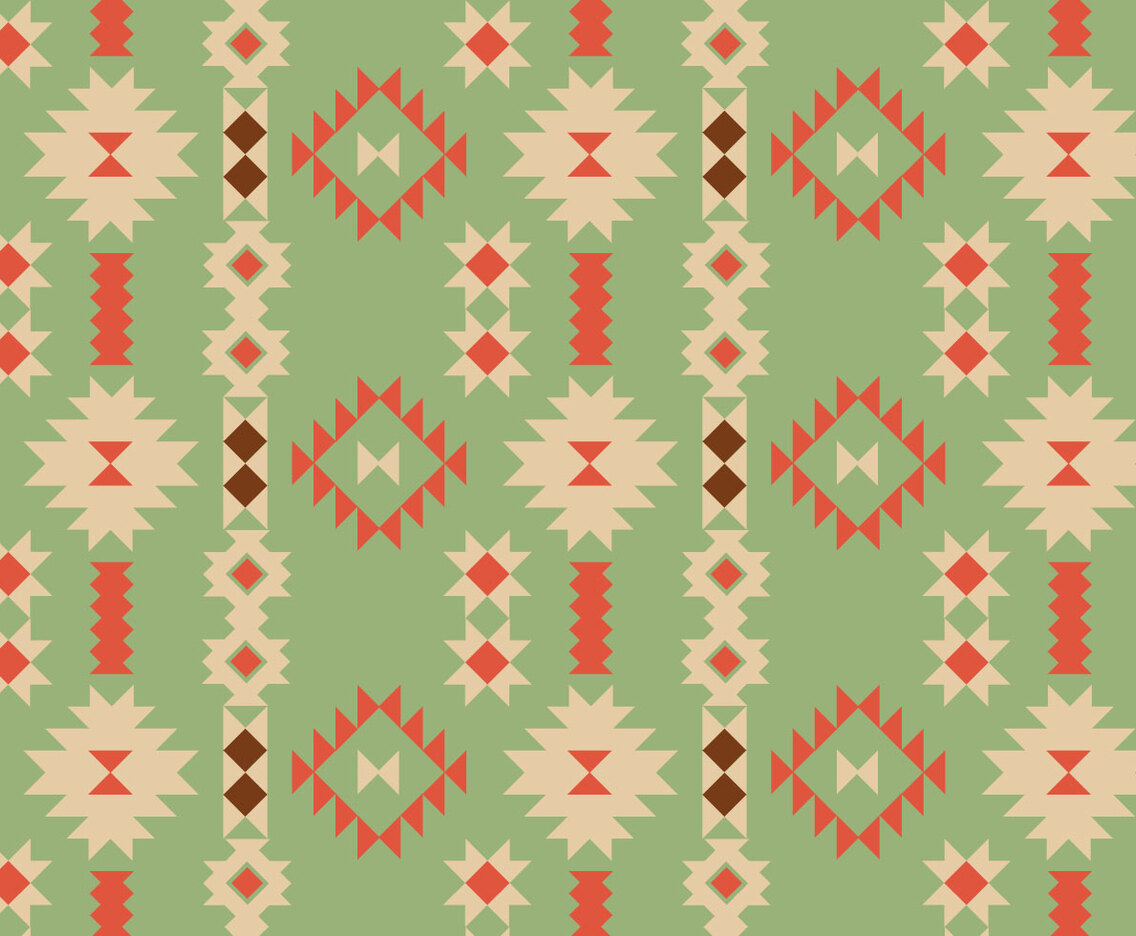 Native Geometric Pattern