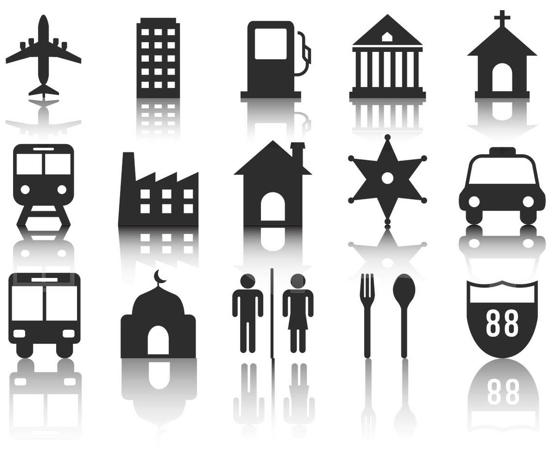 Free Map Legend Vector