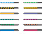Preloading Bars Icon Set