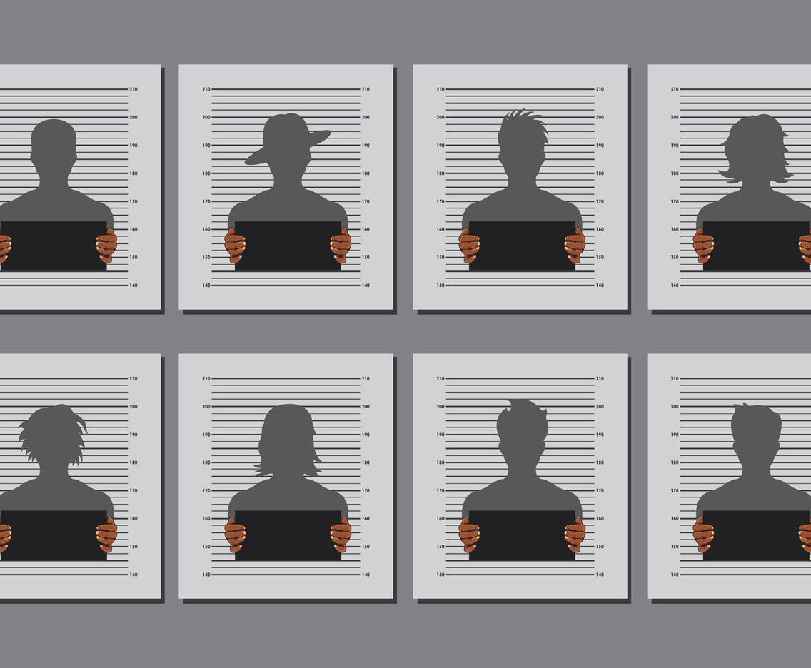 Mugshot Templates Vector