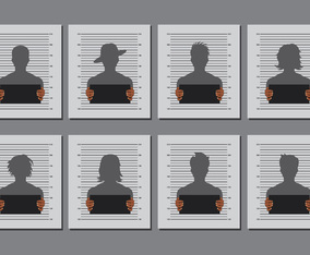 Mugshot Templates Vector