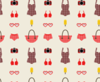 Free Vintage Swim Pattern Vector