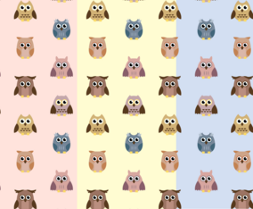 Free Owl Pattern Vector