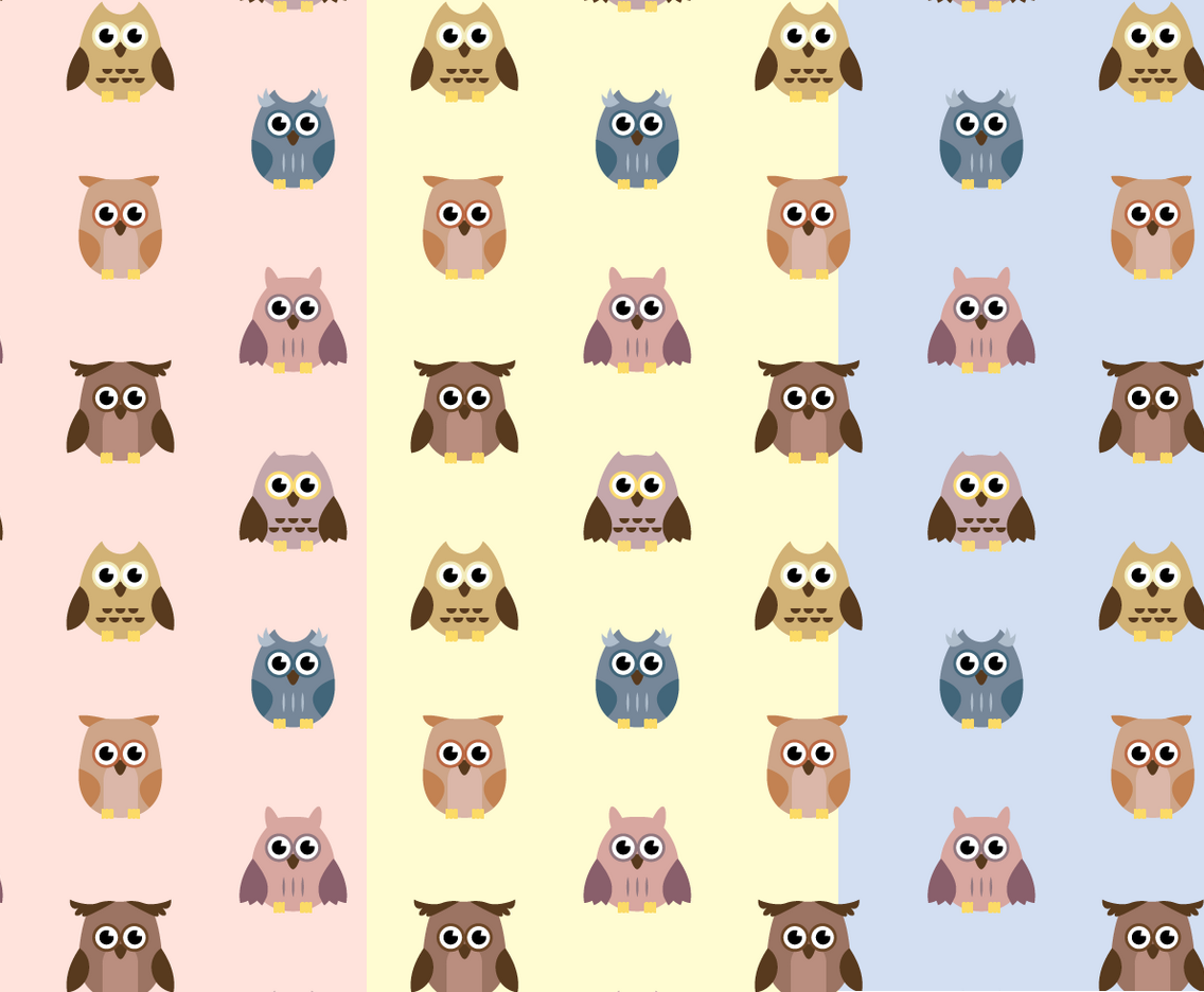 Free Owl Pattern Vector