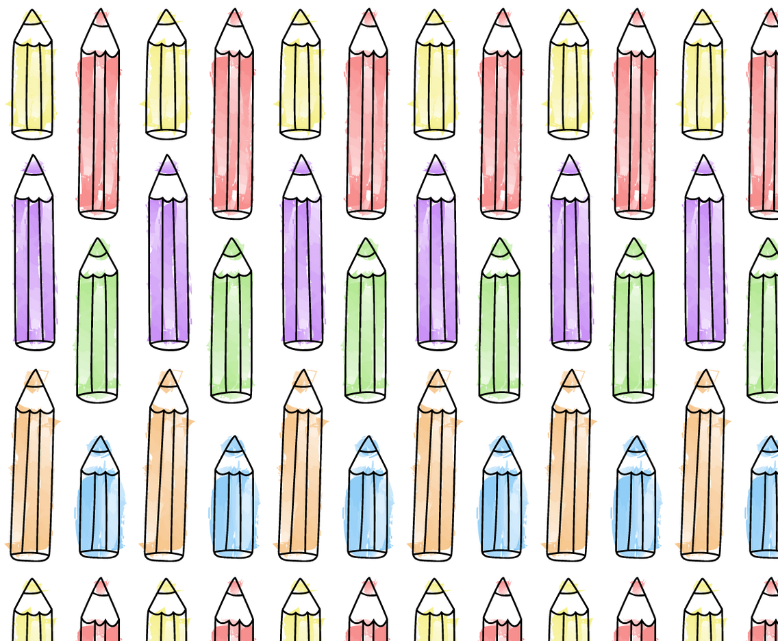 Free Pencil Pattern Vector