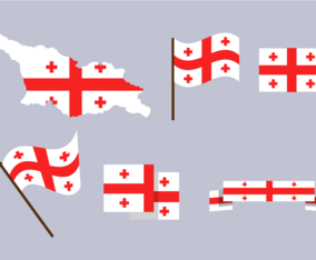 Free Georgia Map Vector