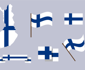 Free Finland Map Vector