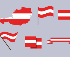 Free Austria Map Vector