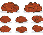 Raisins Icon Vector