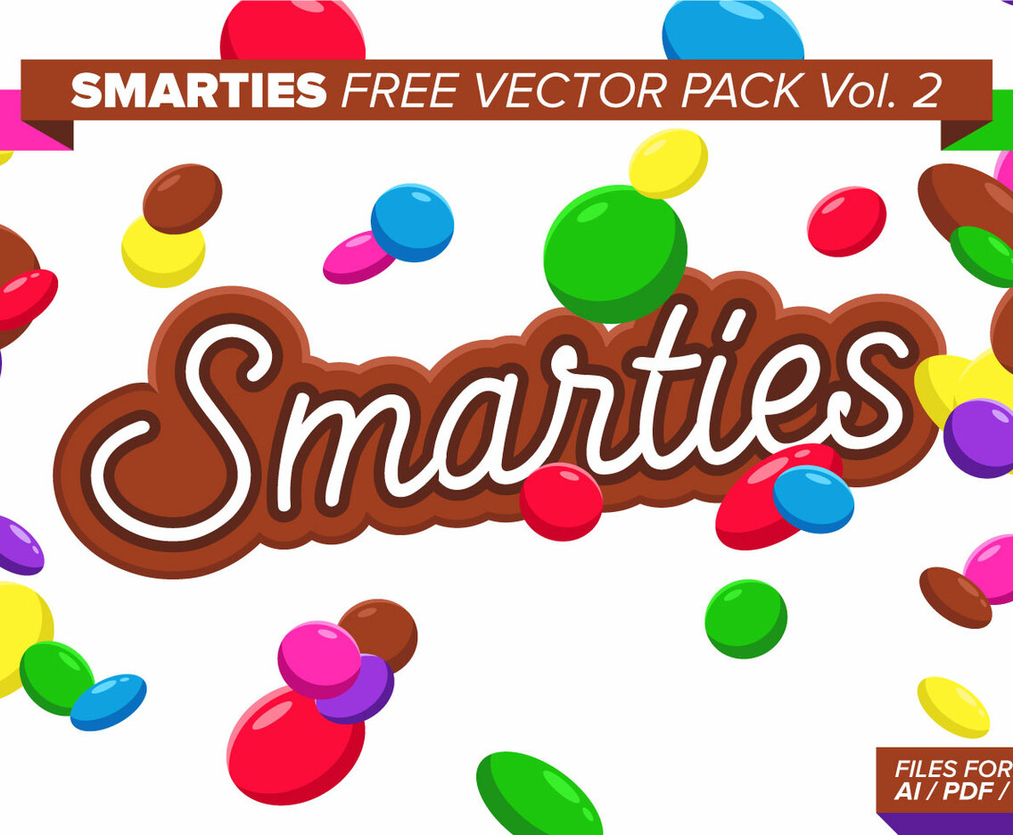 Smarties Free Vector Pack Vol. 2