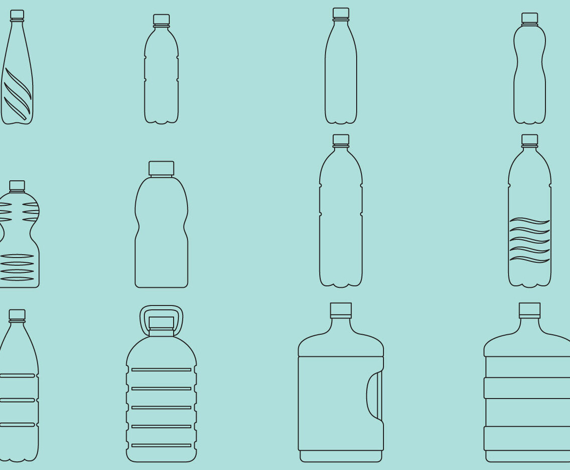 Water Bottles Icons