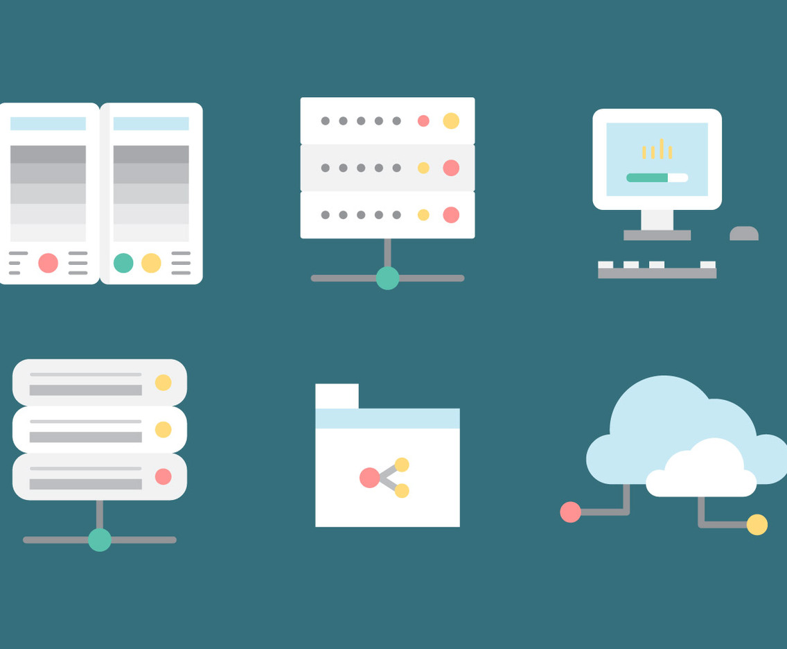 Free Server Rack Vector Graphic 2