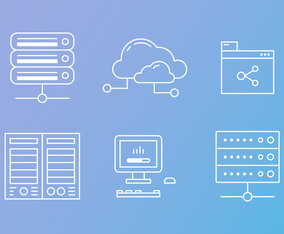 Free Server Rack Vector Graphic 1