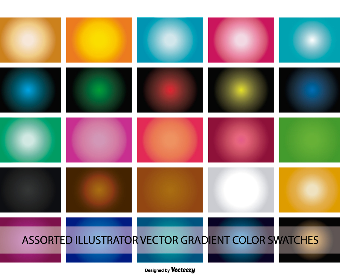 Illustrator Gradient Color Swatches