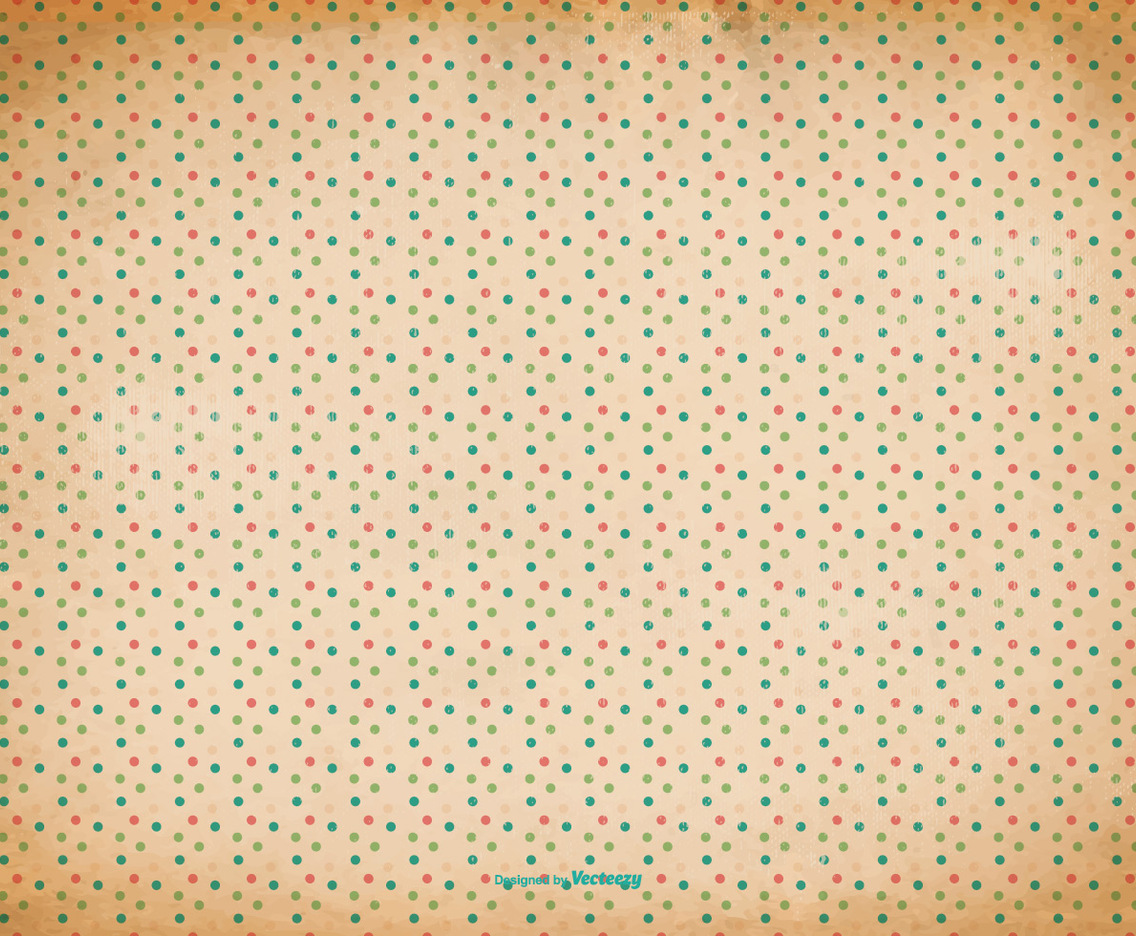 Old Polka Dot Background